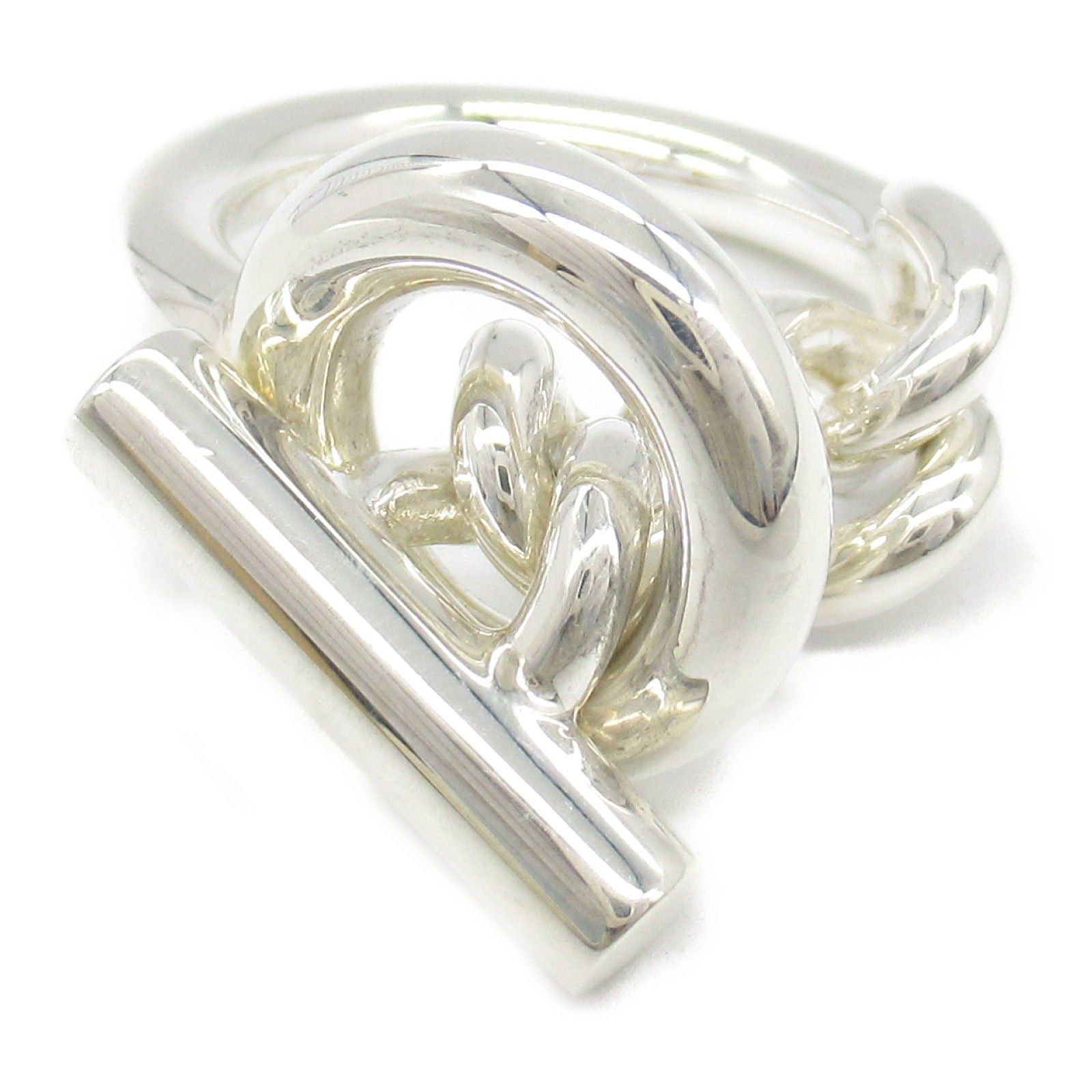Hermes Hermes Croisette Gm Ring 925 Silver Size ONE SIZE - 2 Thumbnail