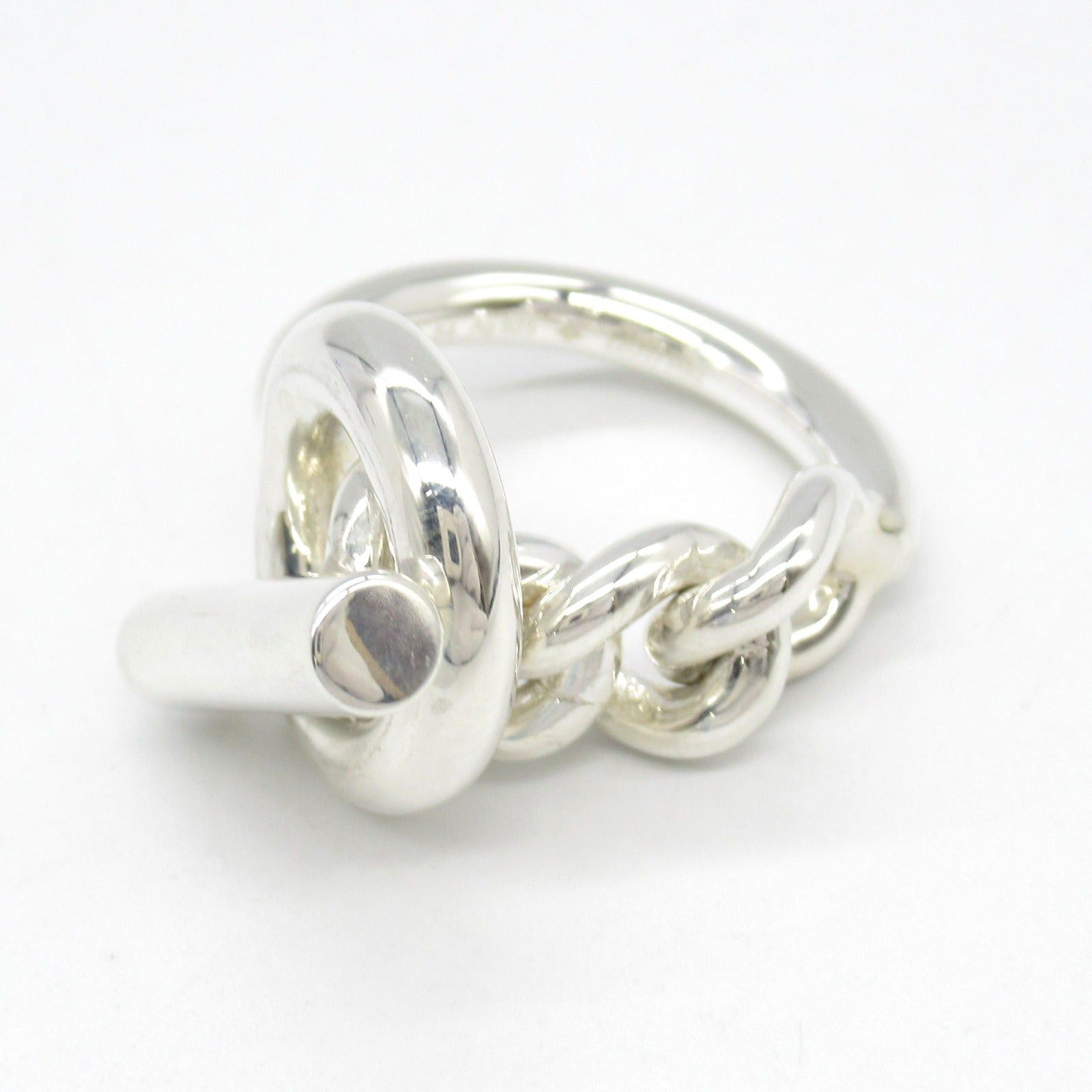 Hermes Hermes Croisette Gm Ring 925 Silver Size ONE SIZE - 5 Thumbnail