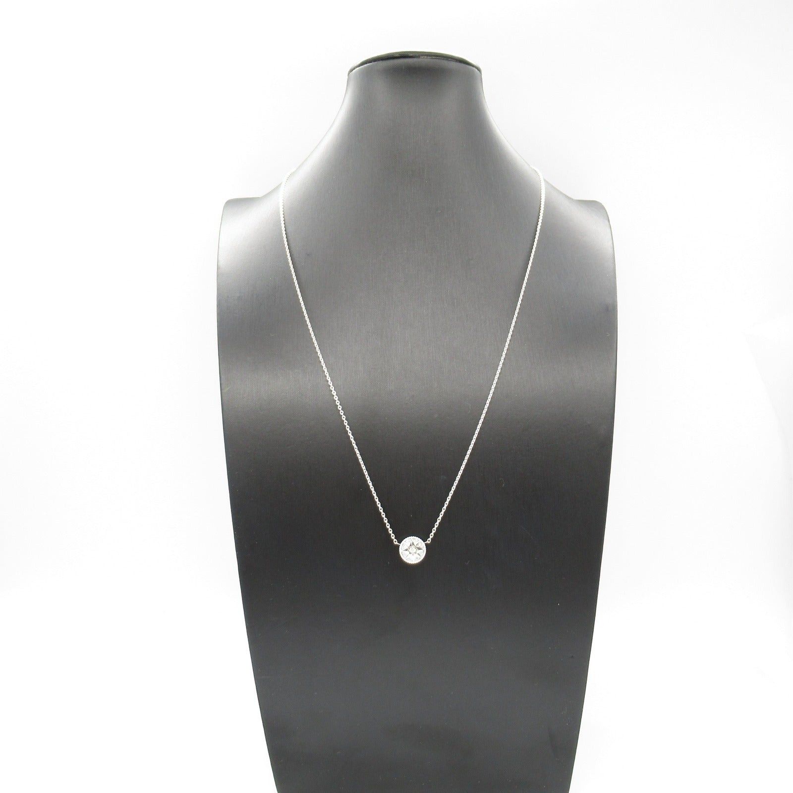 Dior Dior Rose Thevan Diamond Necklace K18Wg (White Gold) Clear Size ONE SIZE - 6 Thumbnail