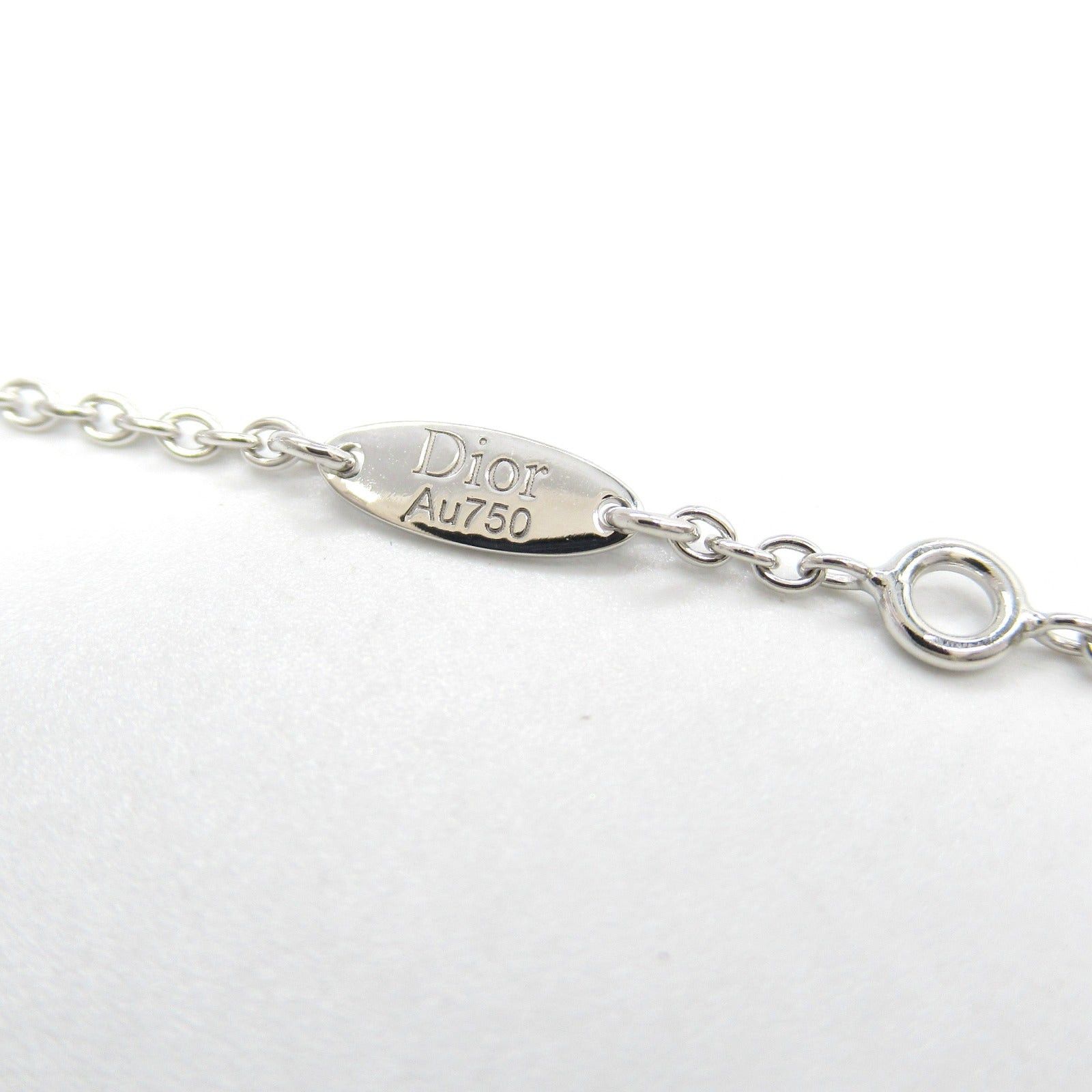 Dior Dior Rose Thevan Diamond Necklace K18Wg (White Gold) Clear Size ONE SIZE - 5 Thumbnail