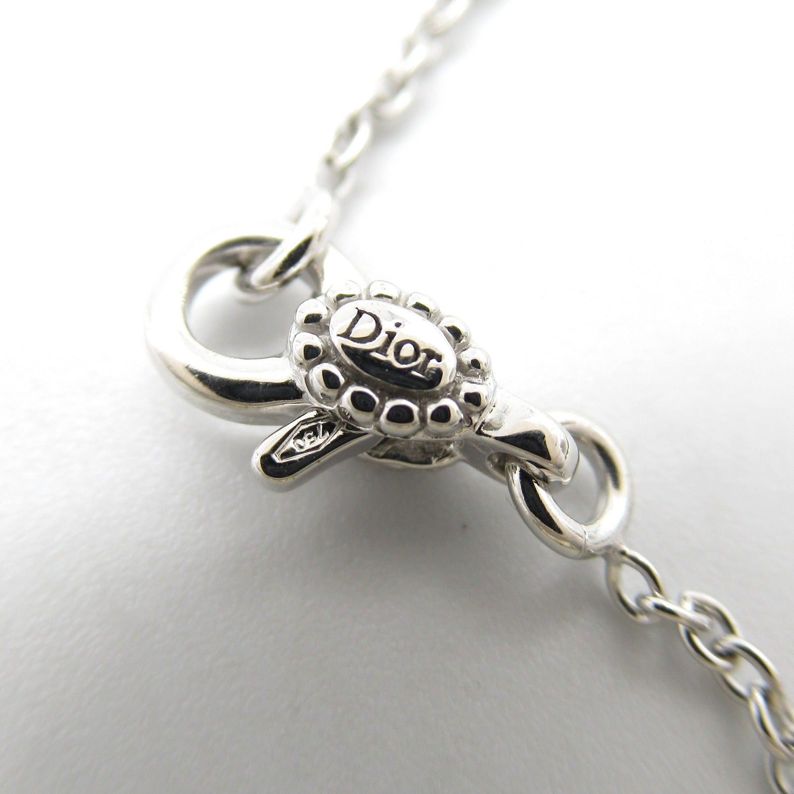 Dior Dior Rose Thevan Diamond Necklace K18Wg (White Gold) Clear Size ONE SIZE - 4 Thumbnail
