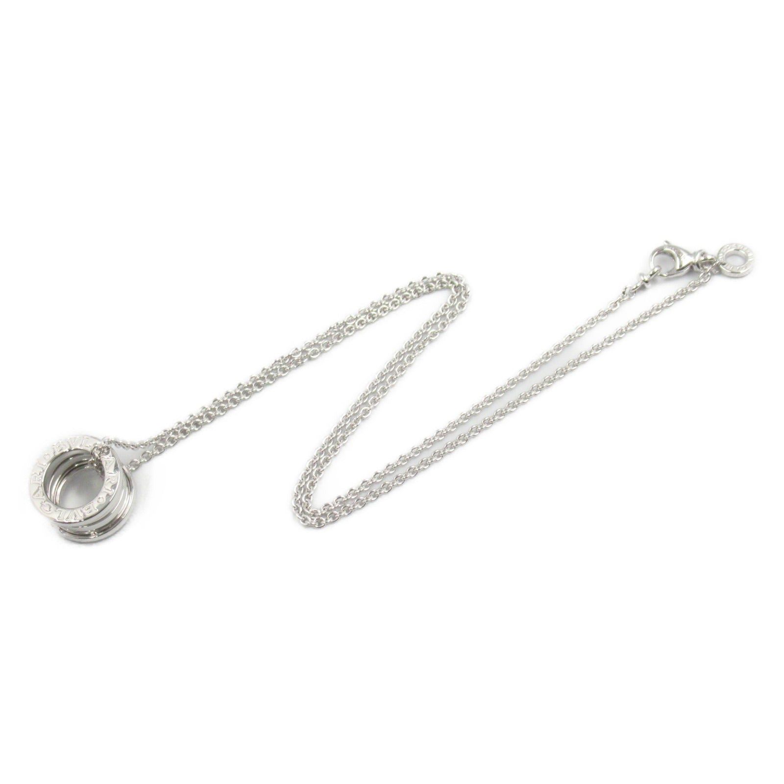 Bvlgari Bvlgari B Zero One Necklace K18Wg (White Gold) Silver Size ONE SIZE - 3 Thumbnail