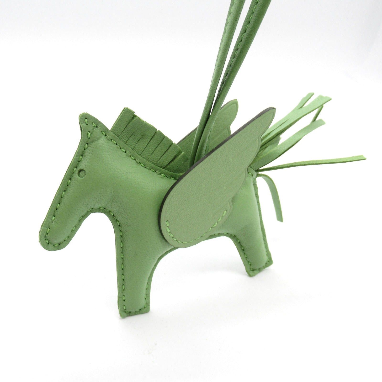 Hermes Hermes Rodeo Pegasus Pm Veil Cricket Charm Leather Veau Swift Aagneau Green B Stamp Size ONE SIZE - 6 Thumbnail