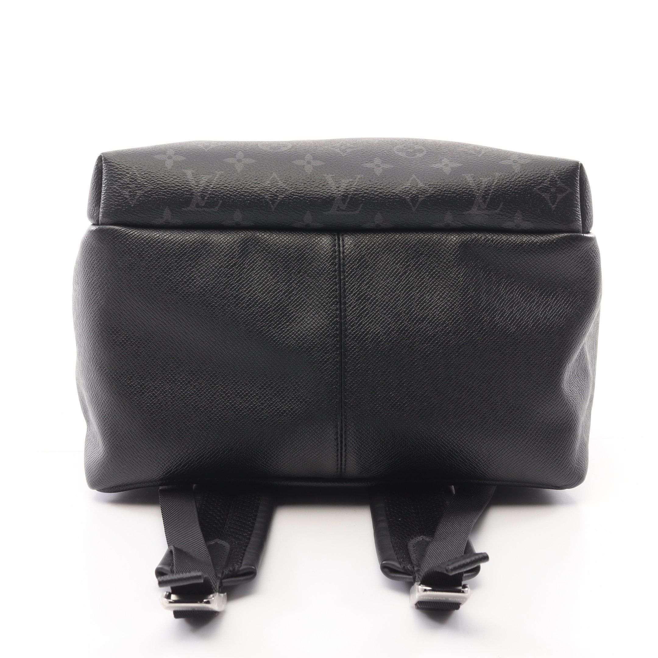 Louis Vuitton Louis Vuitton Discovery Monogram Eclipse Taigarama Backpack Rucksack Leather Black Size ONE SIZE - 13 Thumbnail