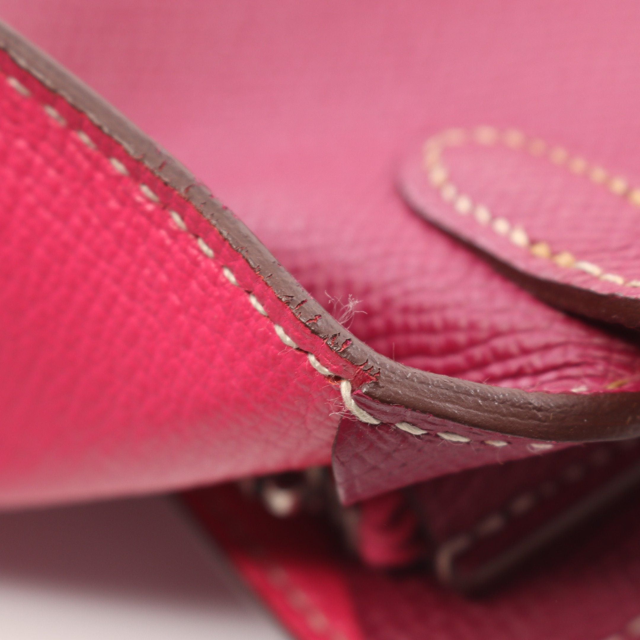 Hermes Hermes Kelly Wallet Bi-Fold Long Veau Epsom Pink Purple Silver Hardware Stamp Size ONE SIZE - 8 Thumbnail
