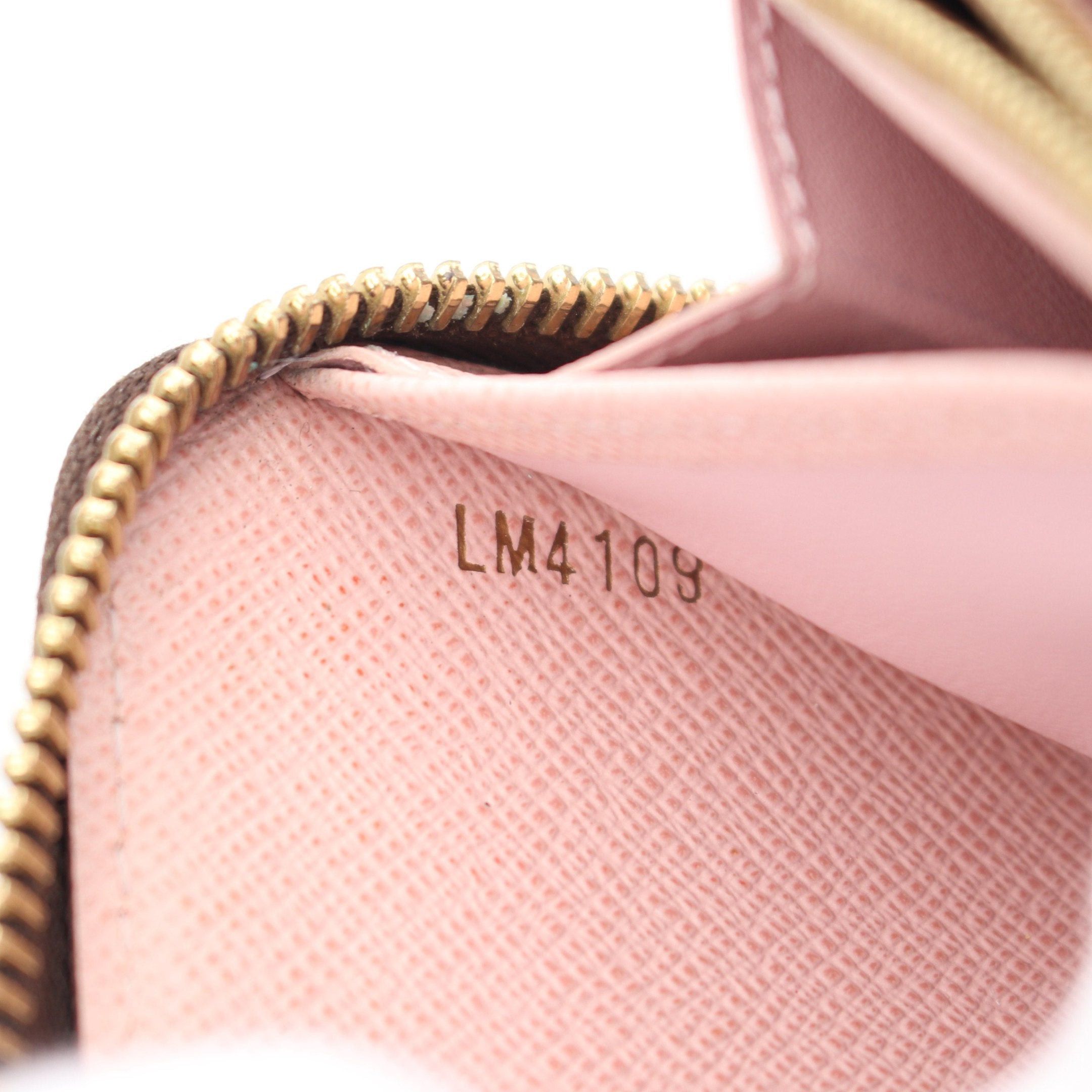 Louis Vuitton Louis Vuitton Zippy Wallet Monogram Rose Ballerine Round Zipper Long Leather Brown Pink Size ONE SIZE - 5 Thumbnail