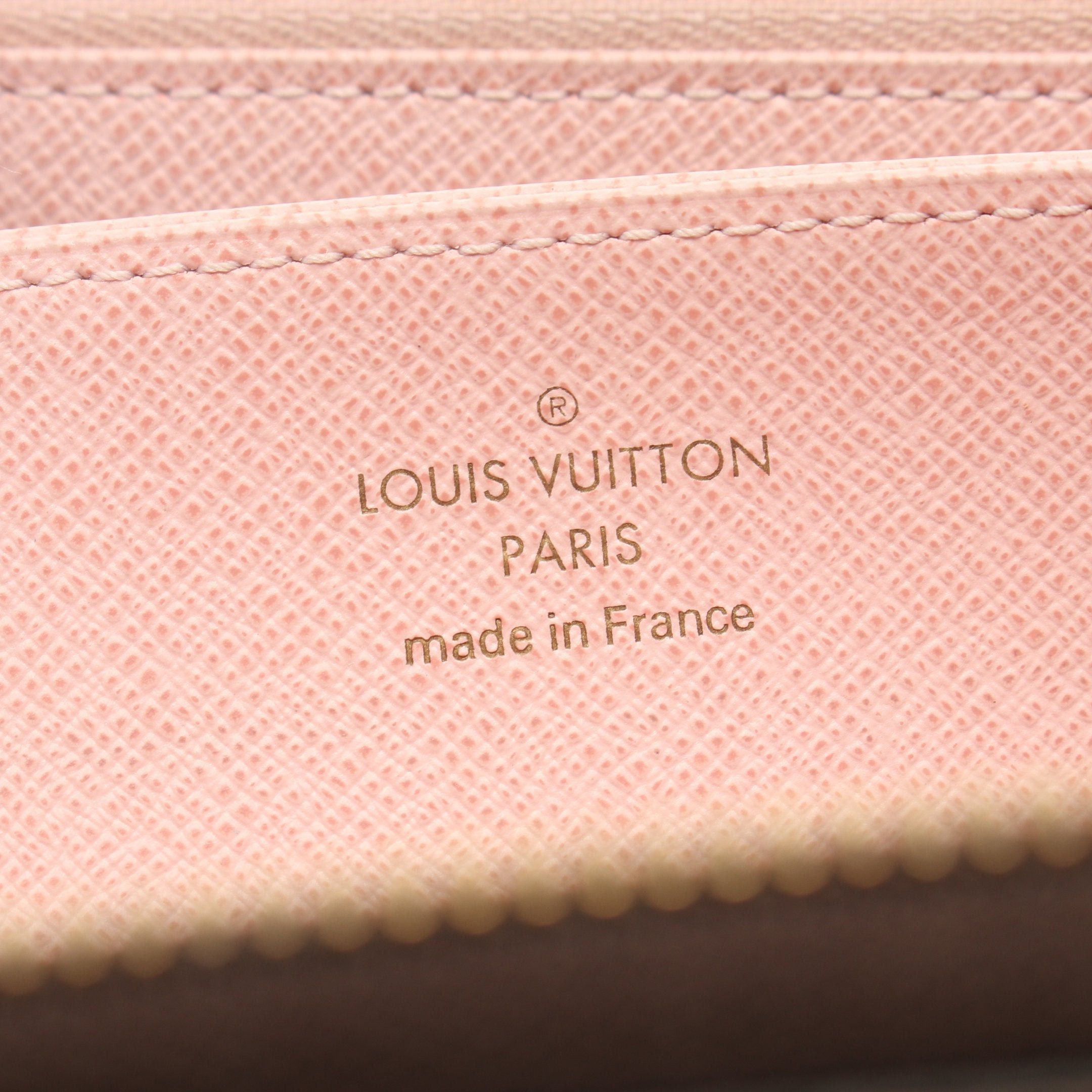 Louis Vuitton Louis Vuitton Zippy Wallet Monogram Rose Ballerine Round Zipper Long Leather Brown Pink Size ONE SIZE - 4 Thumbnail