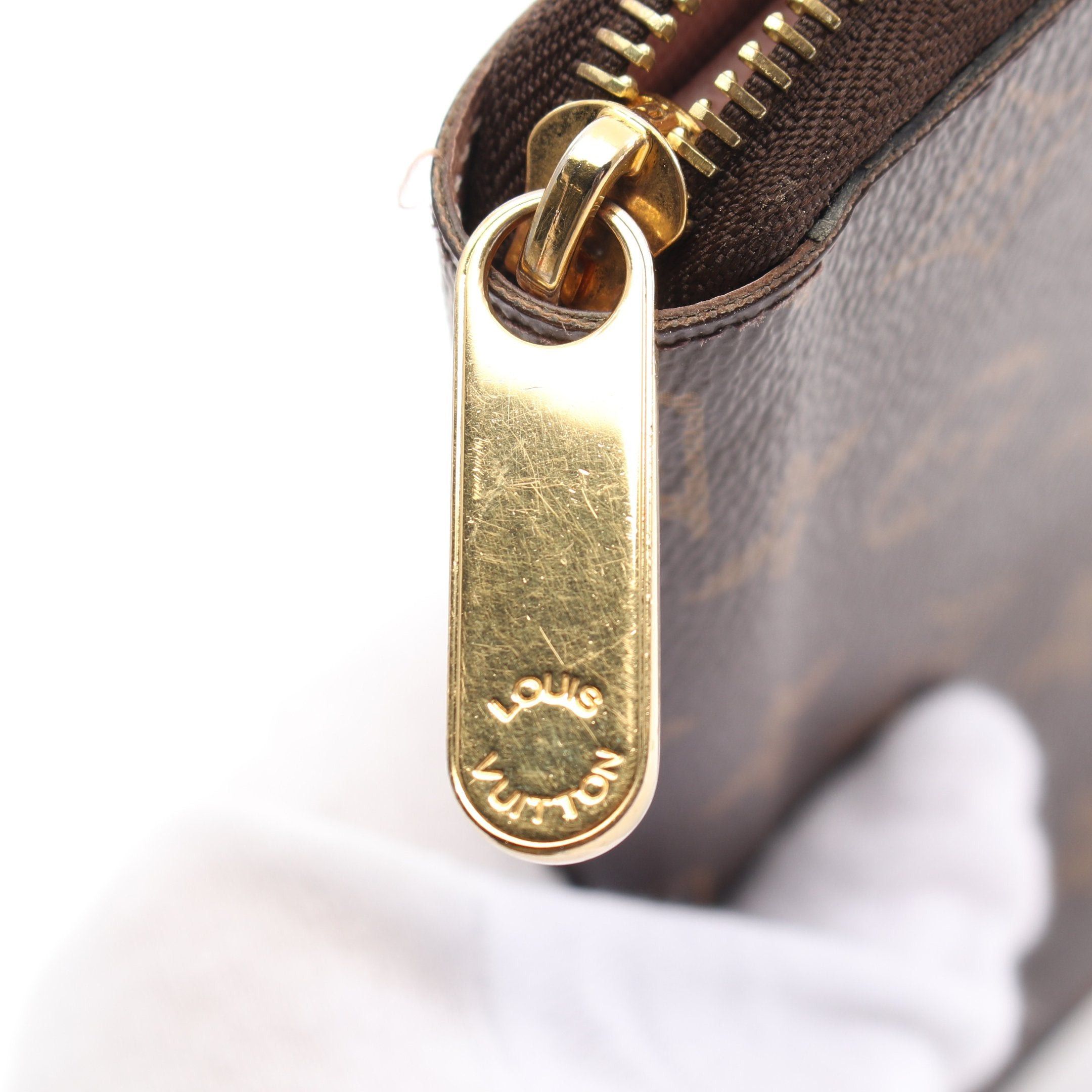 Louis Vuitton Louis Vuitton Zippy Wallet Monogram Rose Ballerine Round Zipper Long Leather Brown Pink Size ONE SIZE - 6 Thumbnail