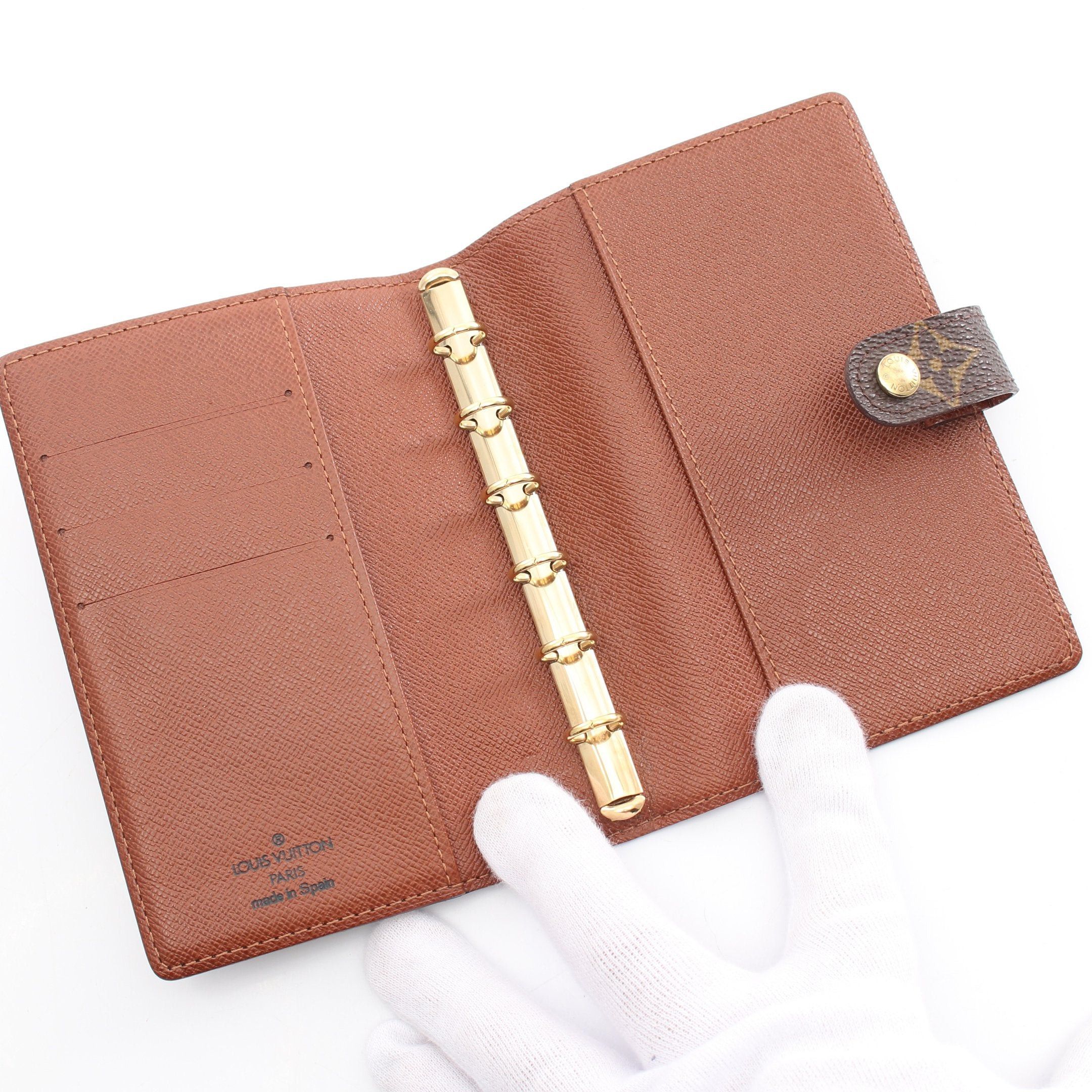Louis Vuitton Louis Vuitton Agenda Pm Monogram Notebook Cover Brown Size ONE SIZE - 3 Thumbnail