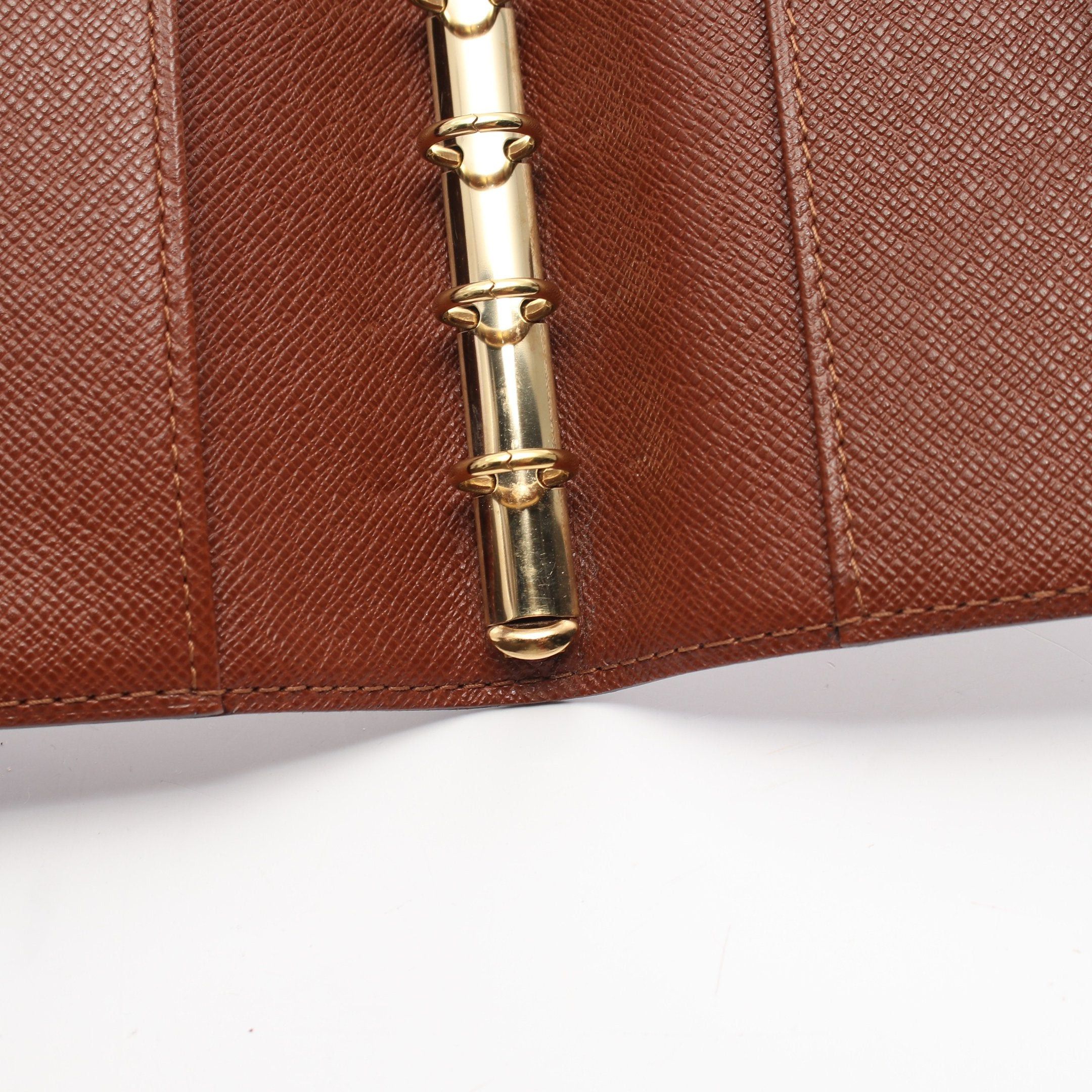 Louis Vuitton Louis Vuitton Agenda Pm Monogram Notebook Cover Brown Size ONE SIZE - 10 Thumbnail