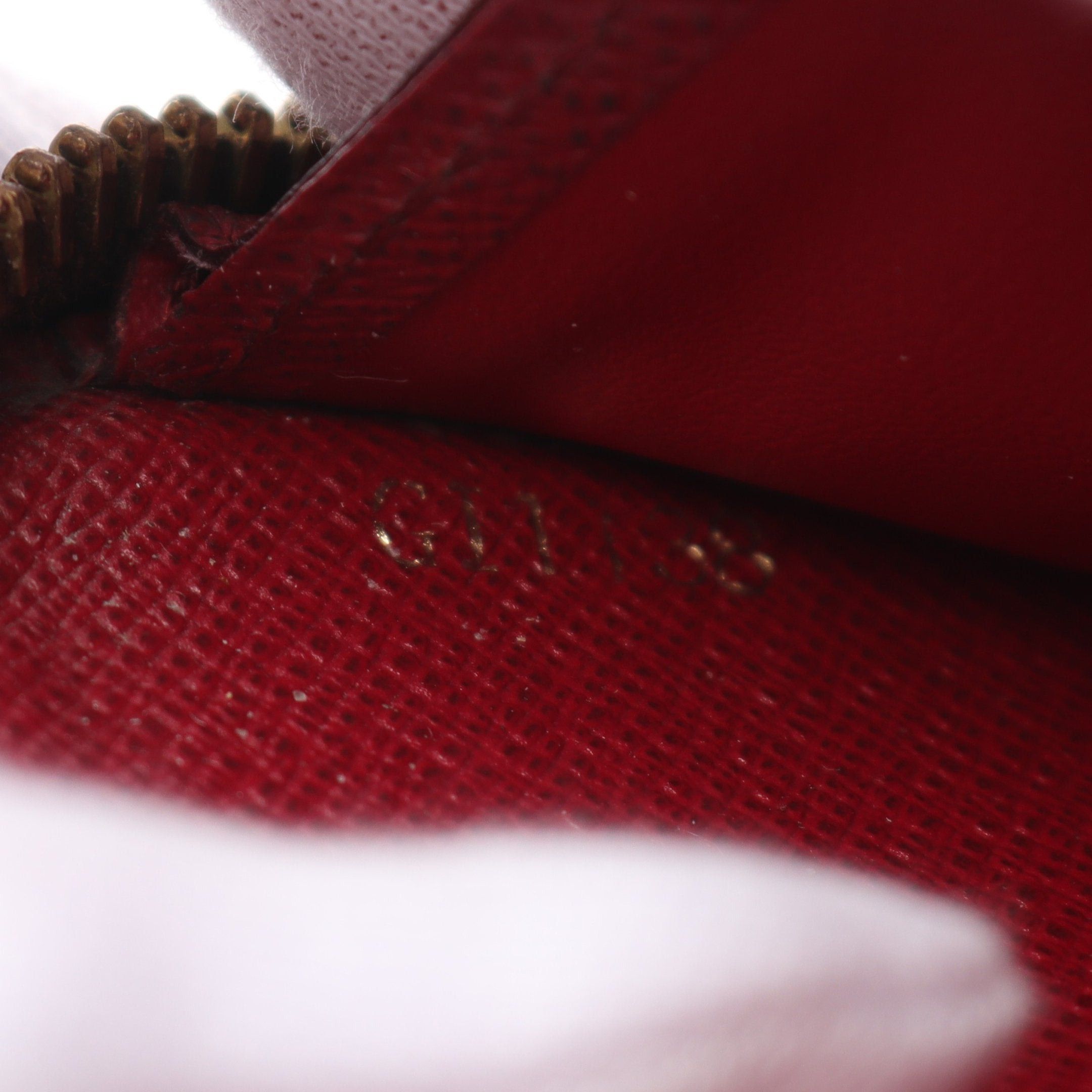 Louis Vuitton Louis Vuitton Zippy Wallet Monogram Coquelicot Round Zipper Long Brown Red Size ONE SIZE - 5 Thumbnail