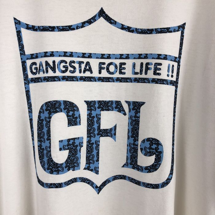 Vintage (A54)Vintage Gangsta Foe Life Shirt 90's Snoop Dogg Hip