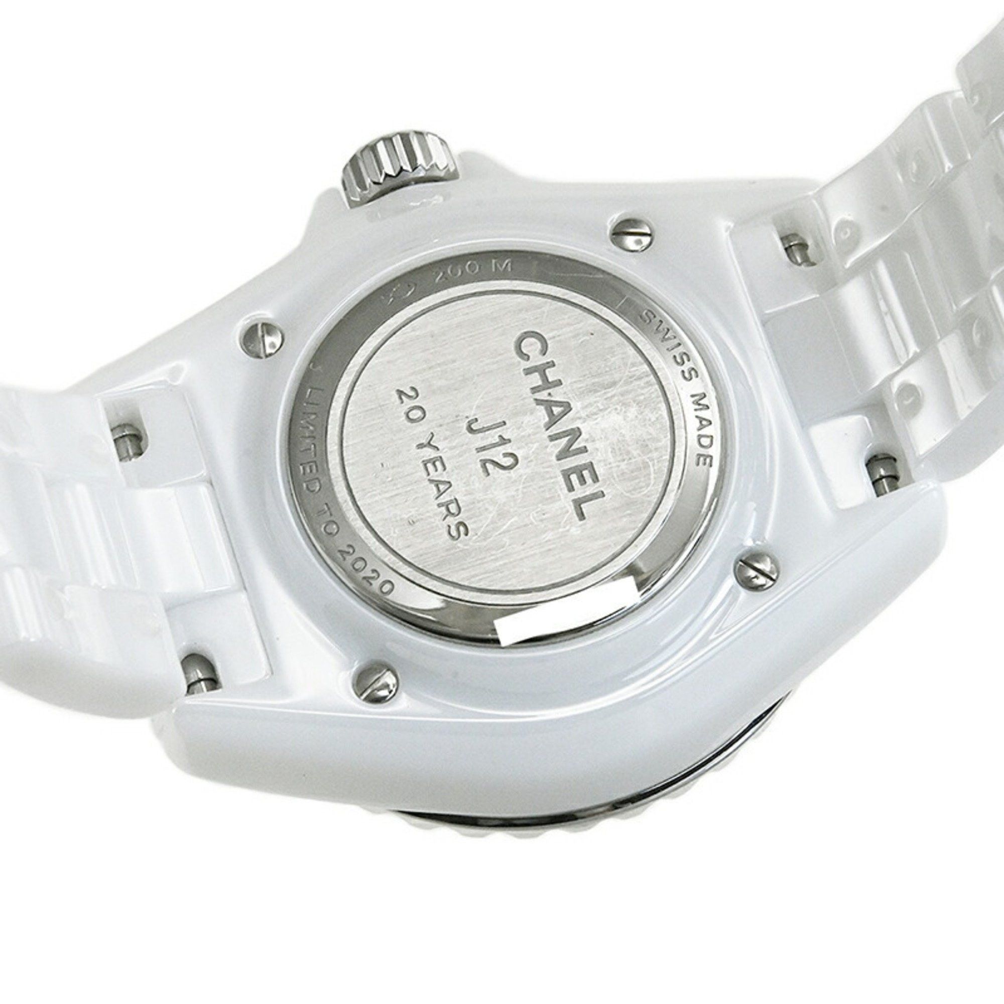 Chanel CHANEL J12 33mm 20th Anniversary Limited Edition Watch, to 2020 Pieces, H6477, Women's Size ONE SIZE - 6 Thumbnail