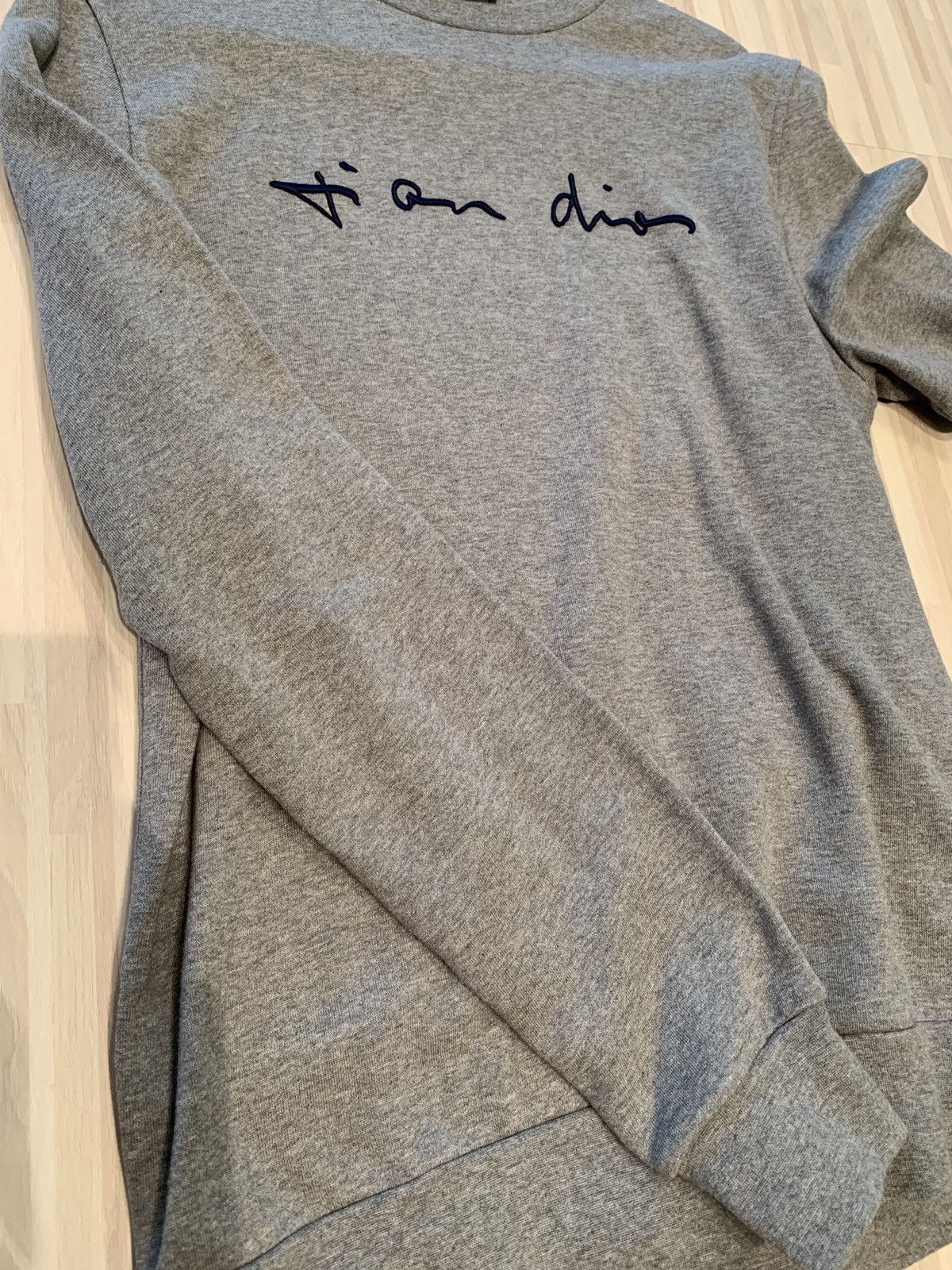Dior Dior Embroidered Cotton Sweatshirt Size US S / EU 44-46 / 1 - 1 Thumbnail