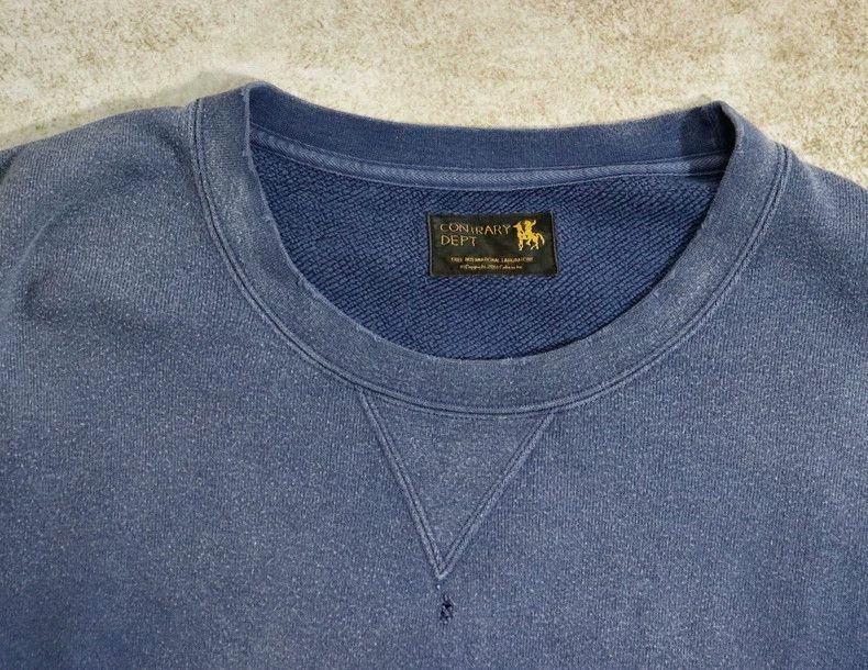 Visvim Visvim 22 Jumbo SB Sweatshirt Navy Size US M / EU 48-50 / 2 - 5 Thumbnail