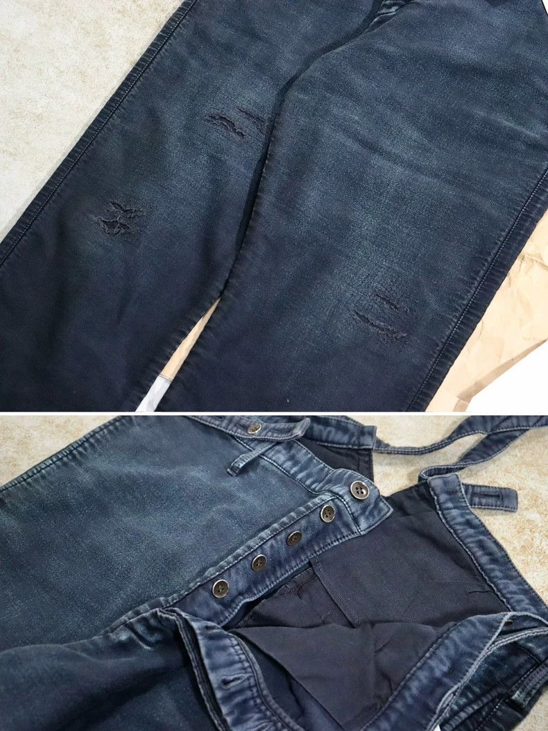 Visvim Visvim Travailler Braces Pants in Dark Indigo Size US 34 / EU 50 - 3 Thumbnail
