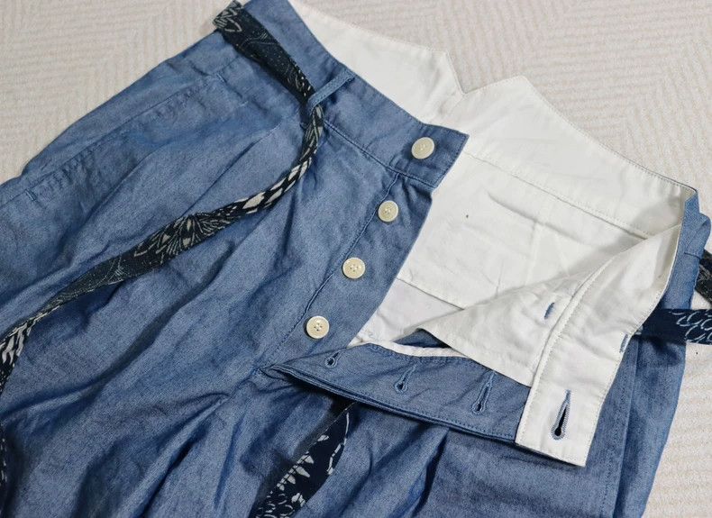Visvim VISVIM ICT HAKAMA SHORTS KOFU Size US 34 / EU 50 - 3 Thumbnail