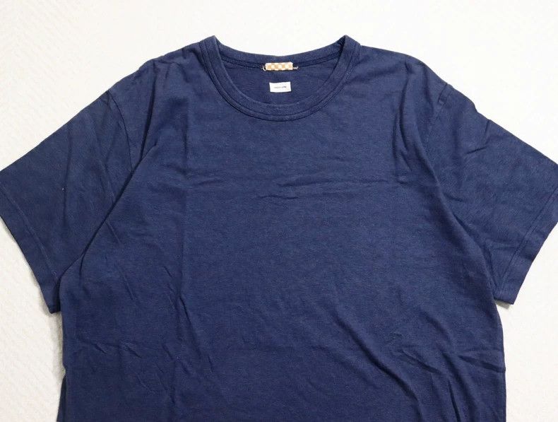 Visvim Visvim Wide Tee in Indigo Blue Size US M / EU 48-50 / 2 - 2 Thumbnail