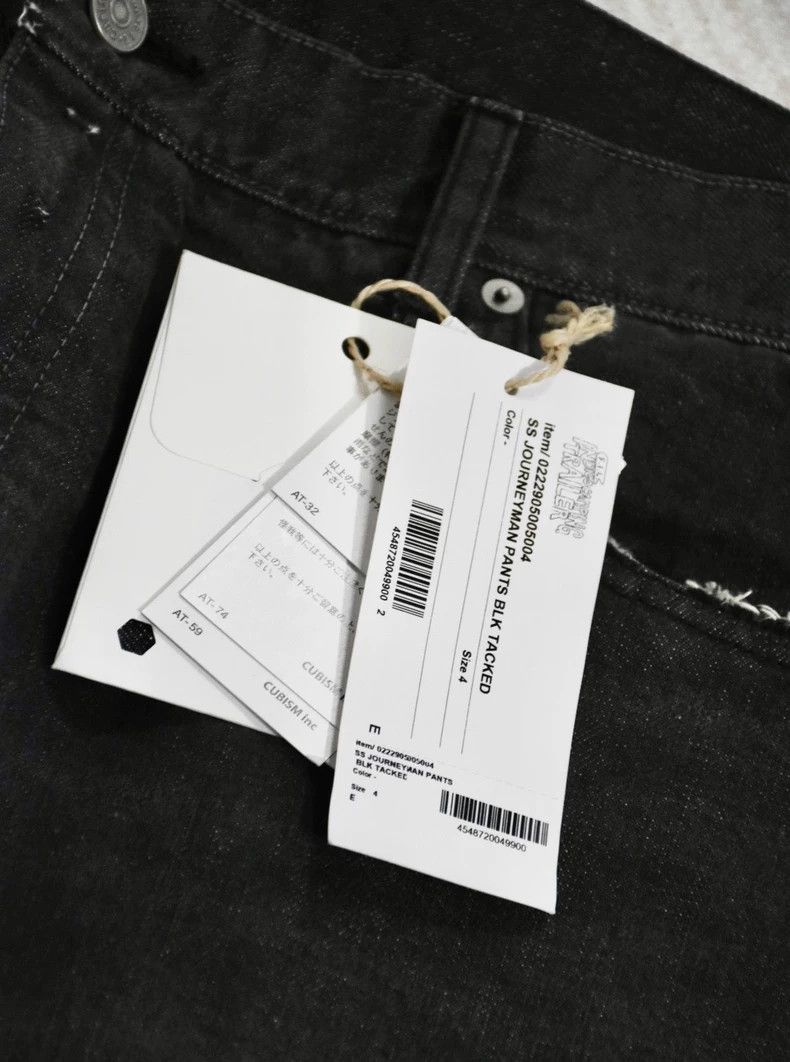 Visvim Visvim ICT Journeyman Pants in Black Denim Size US 34 / EU 50 - 8 Thumbnail