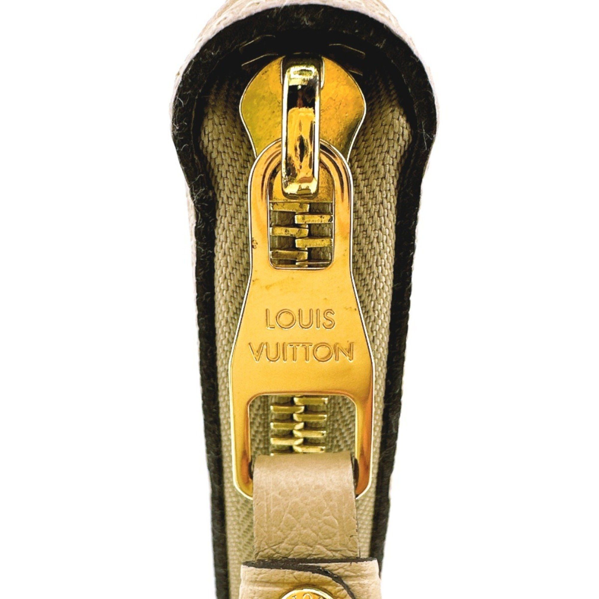 Louis Vuitton Louis Vuitton Long Wallet Round Monogram Zippy Empreinte M60746 Dune LV Size ONE SIZE - 8 Thumbnail