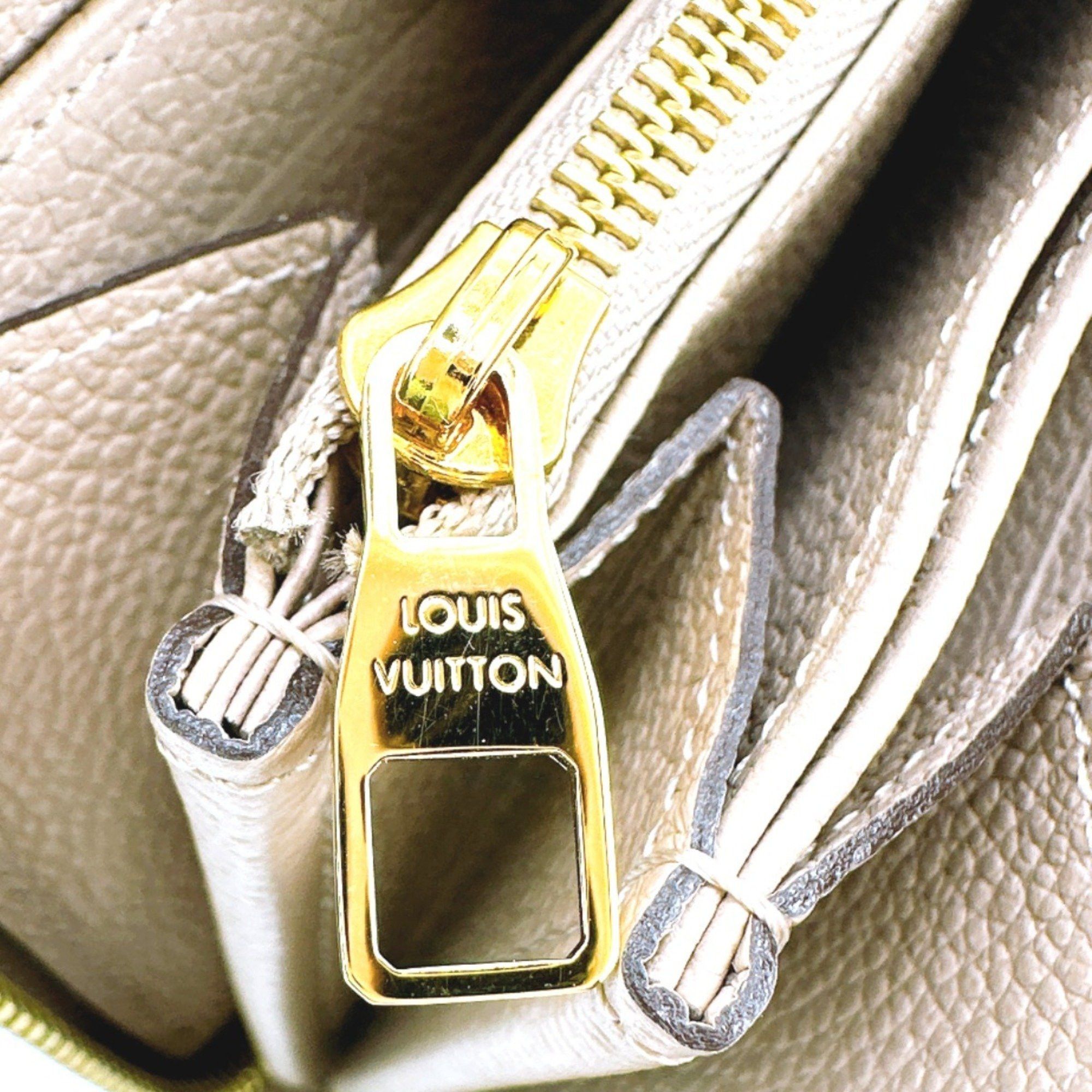 Louis Vuitton Louis Vuitton Long Wallet Round Monogram Zippy Empreinte M60746 Dune LV Size ONE SIZE - 17 Thumbnail