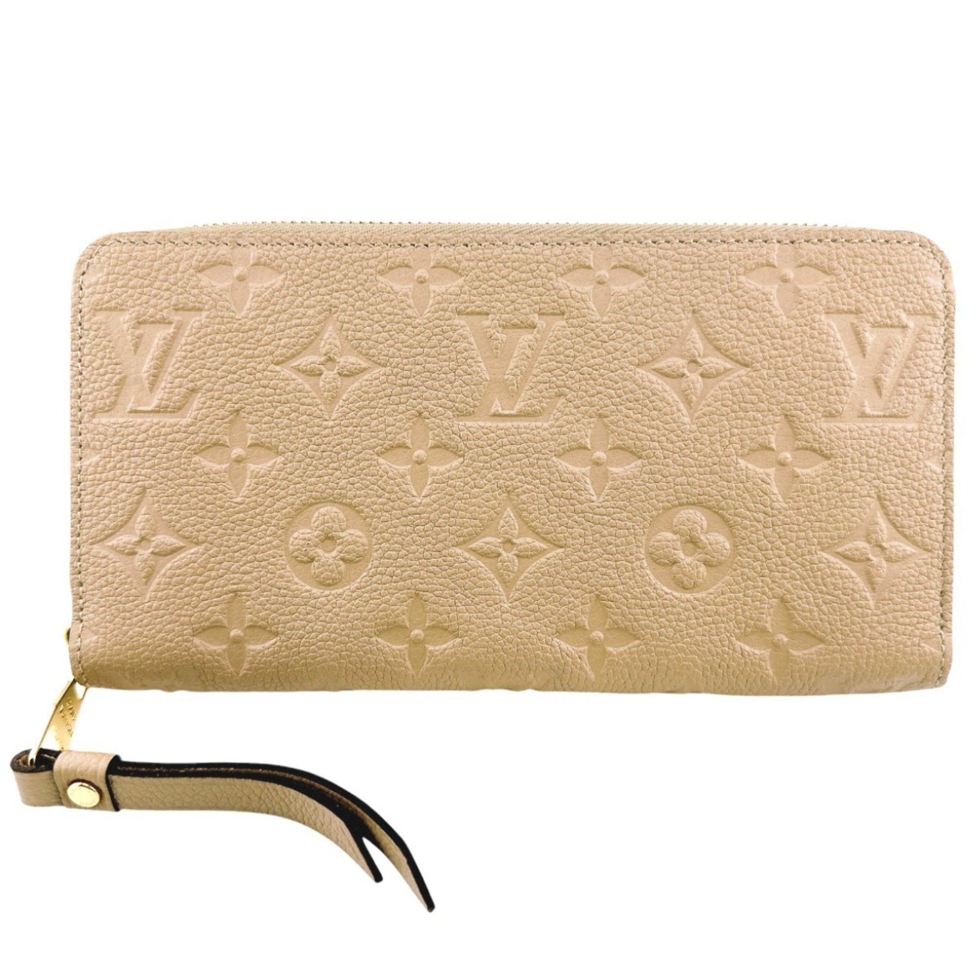 Louis Vuitton Louis Vuitton Long Wallet Round Monogram Zippy Empreinte M60746 Dune LV Size ONE SIZE - 2 Thumbnail
