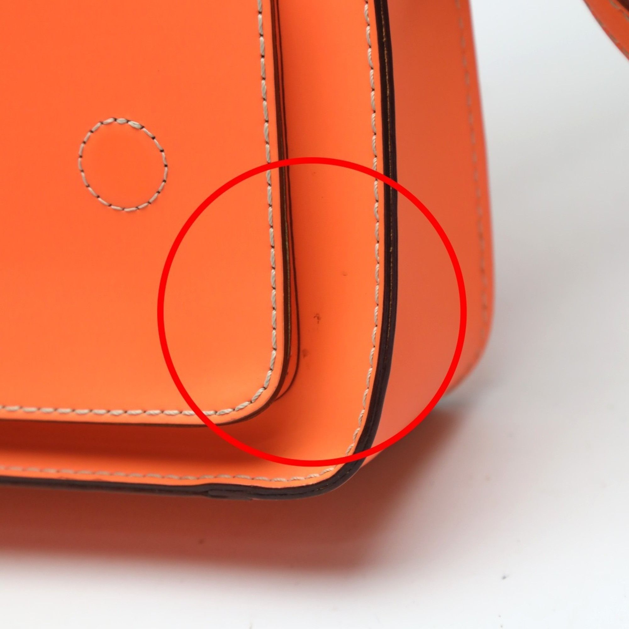 Kate Spade Kate Spade Shoulder Bag Flap Pochette Leather Orange Size ONE SIZE - 13 Thumbnail