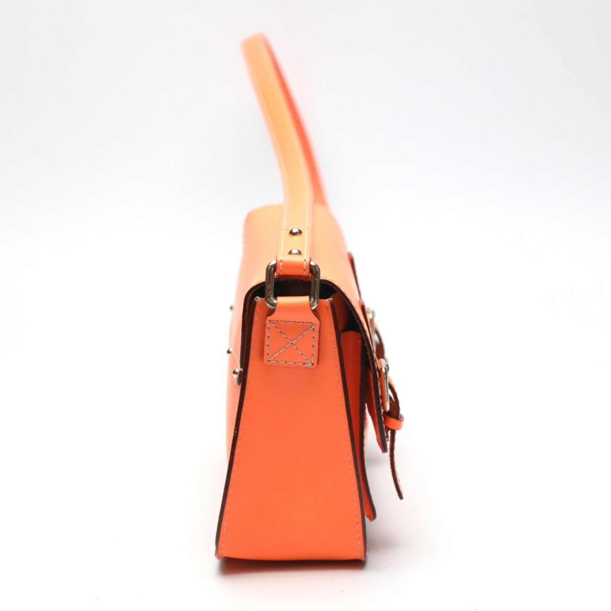 Kate Spade Kate Spade Shoulder Bag Flap Pochette Leather Orange Size ONE SIZE - 4 Thumbnail