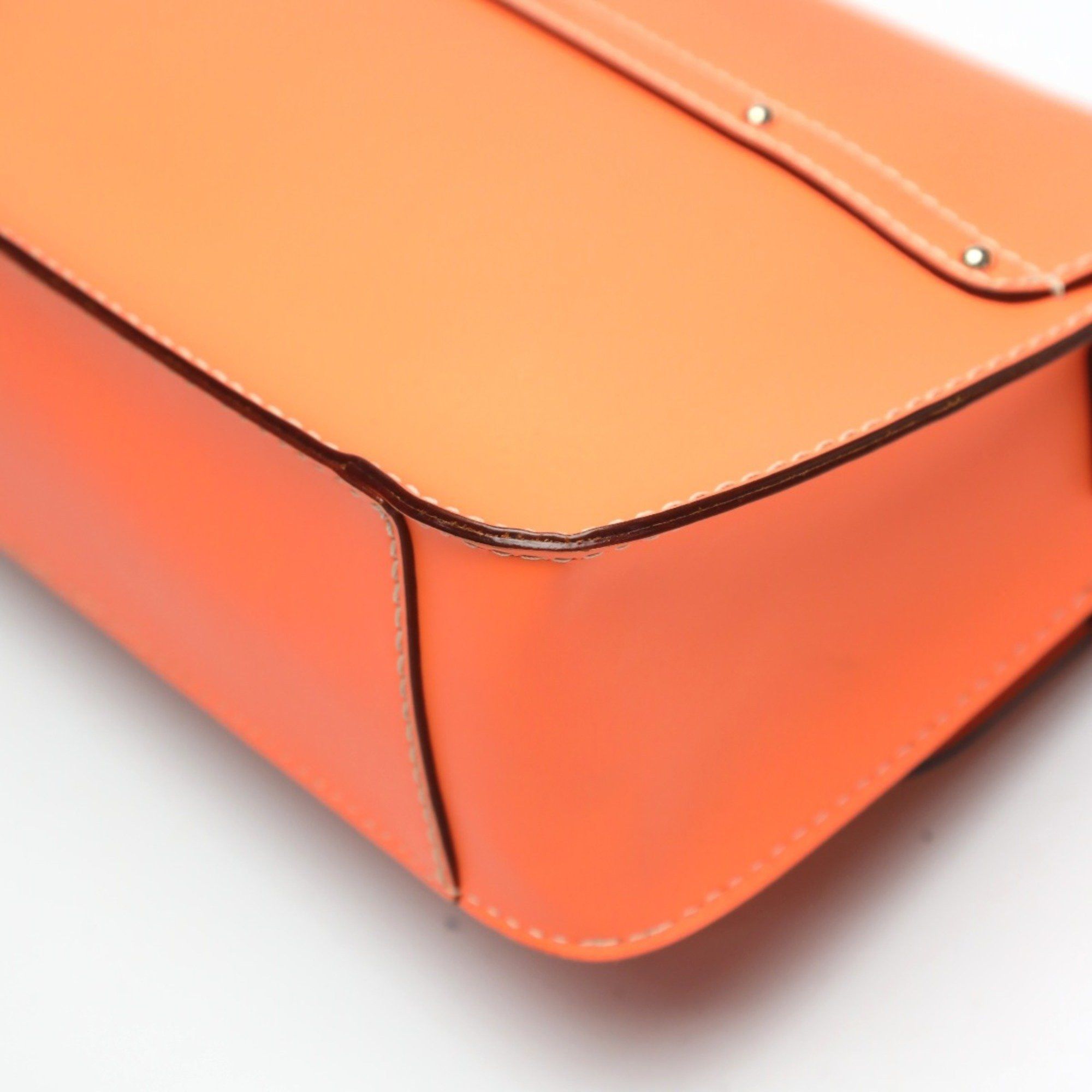 Kate Spade Kate Spade Shoulder Bag Flap Pochette Leather Orange Size ONE SIZE - 10 Thumbnail