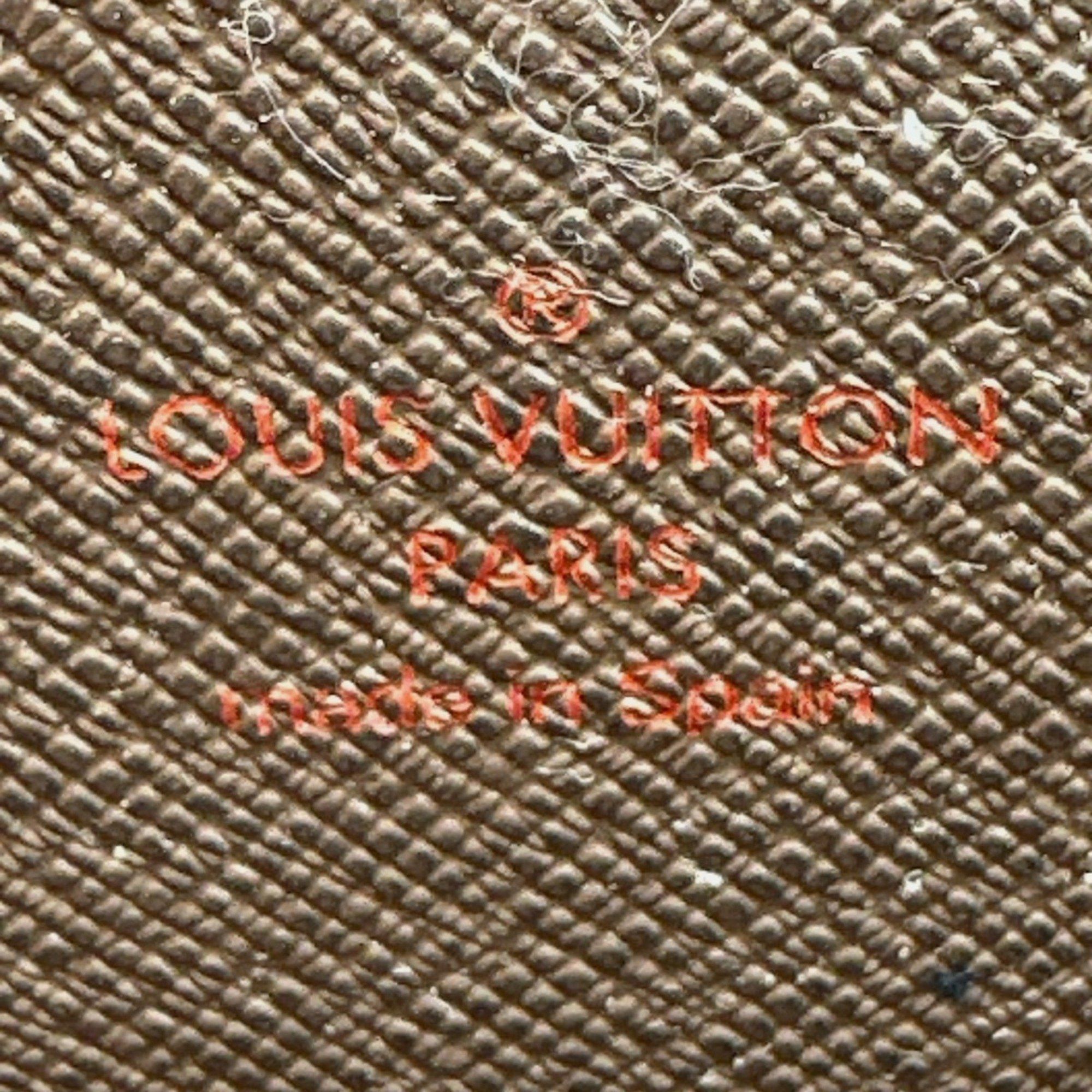 Louis Vuitton Louis Vuitton Long Wallet Round Damier Zippy Canvas N60015 Ebene LV Size ONE SIZE - 18 Thumbnail