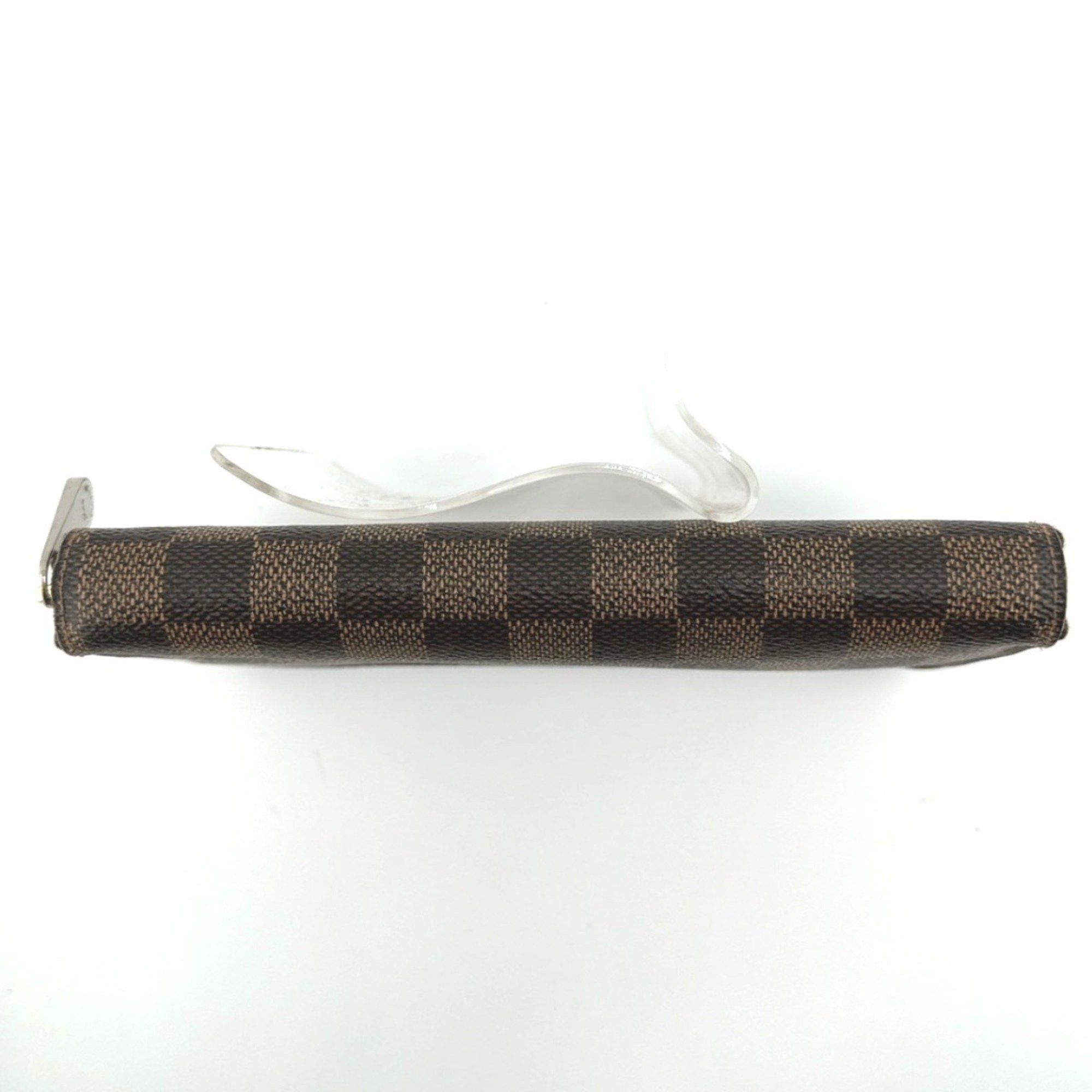 Louis Vuitton Louis Vuitton Long Wallet Round Damier Zippy Canvas N60015 Ebene LV Size ONE SIZE - 5 Thumbnail