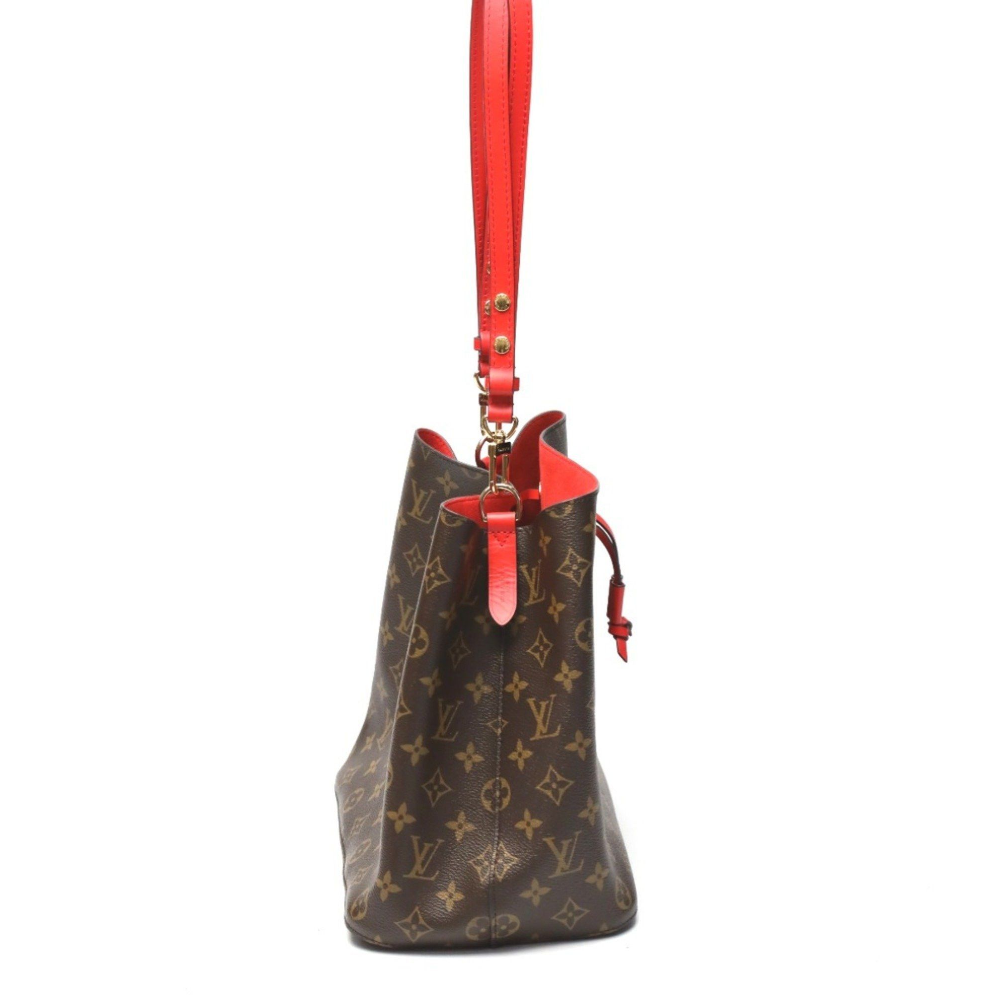 Louis Vuitton Louis Vuitton Shoulder Bag Monogram NeoNoe Canvas M44021 Coquelicot LV Size ONE SIZE - 4 Thumbnail