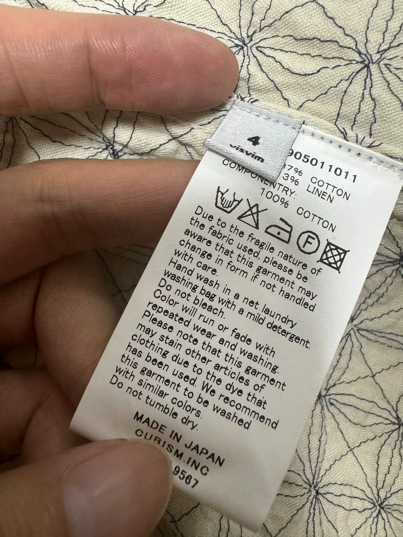 Visvim Visvim Sashiko Lhamo Shirt in White Size US M / EU 48-50 / 2 - 3 Thumbnail