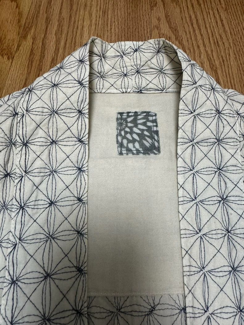 Visvim Visvim Sashiko Lhamo Shirt in White Size US M / EU 48-50 / 2 - 2 Thumbnail