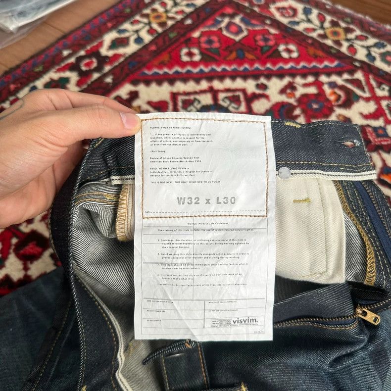 Visvim Visvim 11AW Antique Wash Denim Pants Size US 32 / EU 48 - 8 Thumbnail