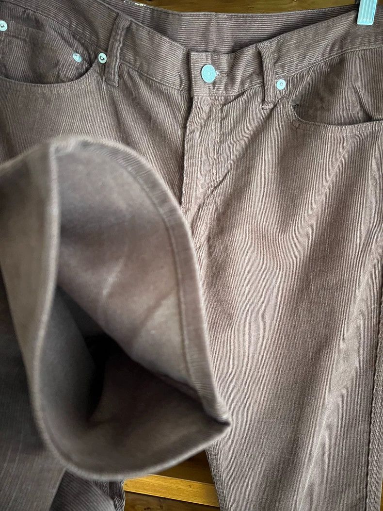 Visvim Vintage Brown Corduroy Straight Leg Pants Size US 31 - 4 Thumbnail