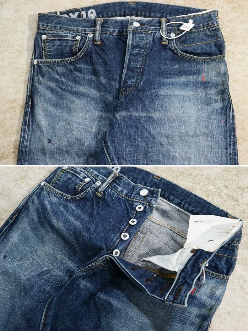 Visvim Visvim Dry10 Social Sculpture Denim Pants Size US 39 - 4 Thumbnail