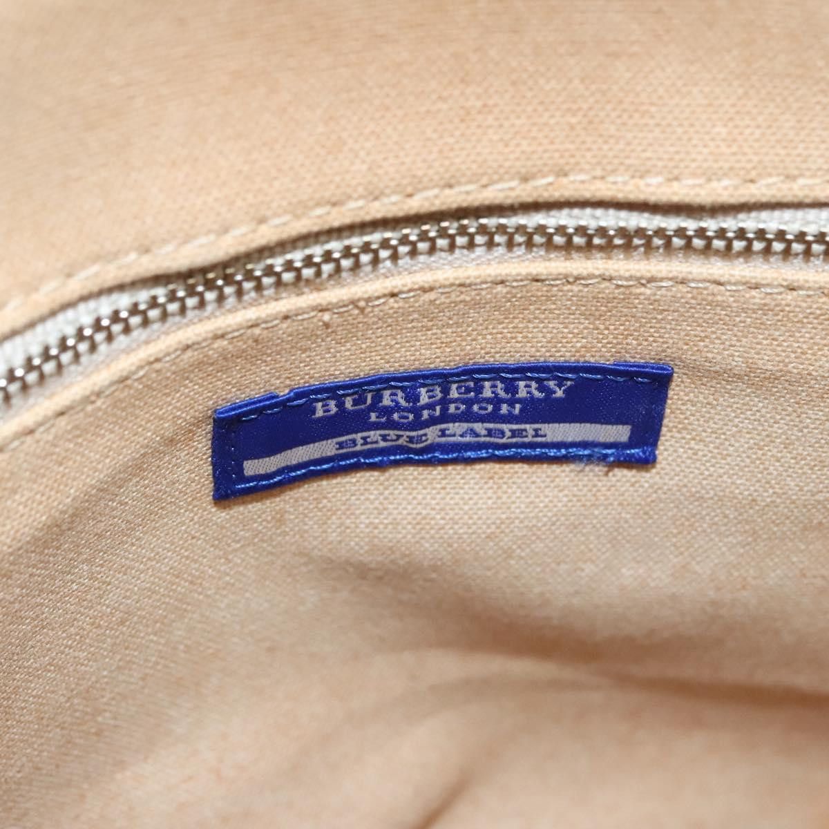 Burberry Blue Label Black Canvas Handbag (Pre-Owned) Size ONE SIZE - 13 Thumbnail