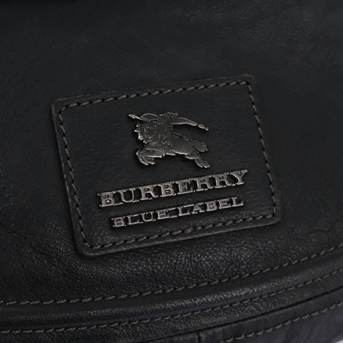 Burberry Blue Label Black Leather Shoulder Bag (Pre-Owned) Size ONE SIZE - 20 Thumbnail