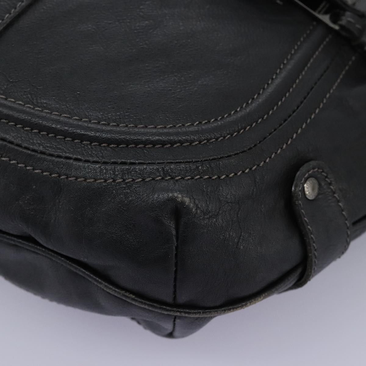 Burberry Blue Label Black Leather Shoulder Bag (Pre-Owned) Size ONE SIZE - 8 Thumbnail