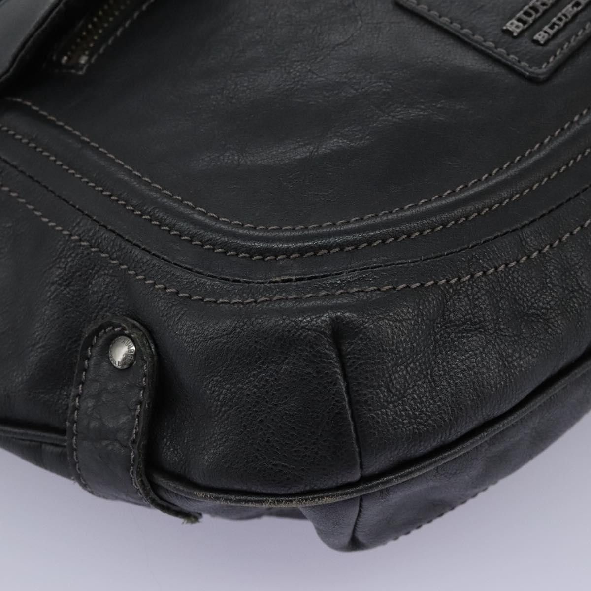 Burberry Blue Label Black Leather Shoulder Bag (Pre-Owned) Size ONE SIZE - 7 Thumbnail