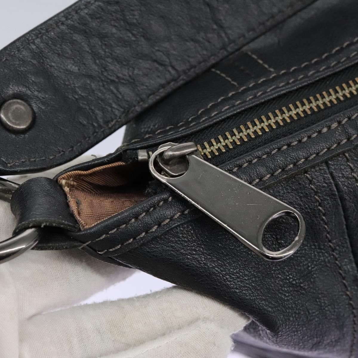 Burberry Blue Label Black Leather Shoulder Bag (Pre-Owned) Size ONE SIZE - 11 Thumbnail