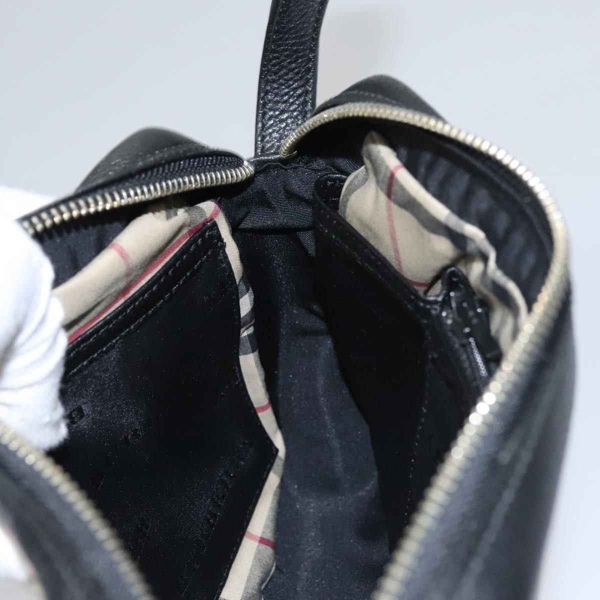 Burberry Black Leather Clutch Bag (Pre-Owned) Size ONE SIZE - 19 Thumbnail