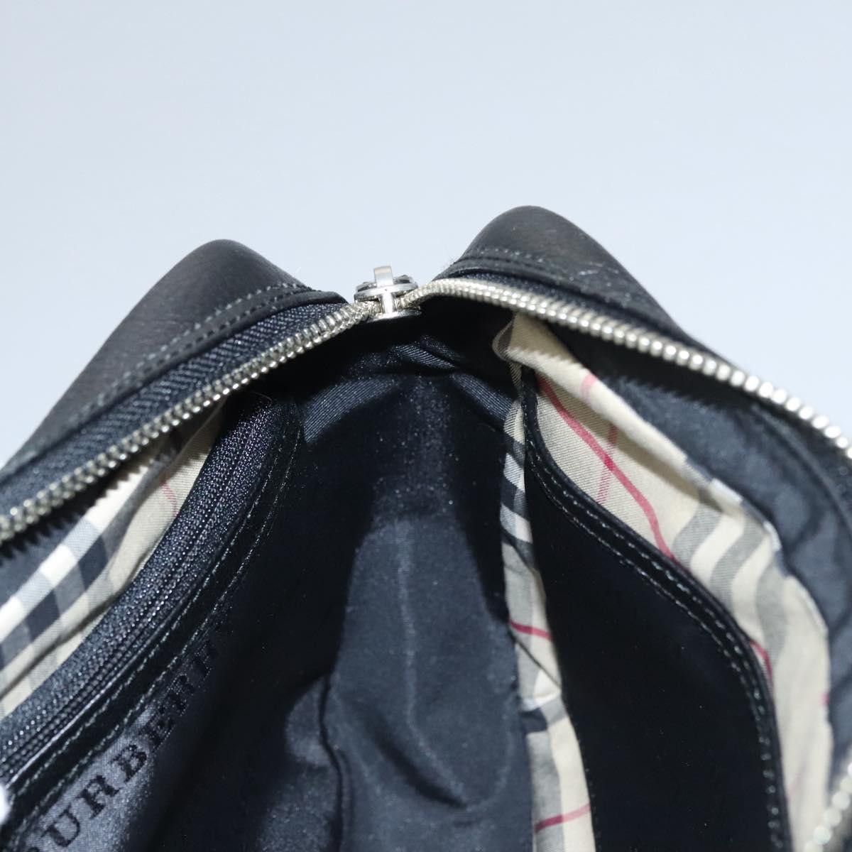 Burberry Black Leather Clutch Bag (Pre-Owned) Size ONE SIZE - 18 Thumbnail