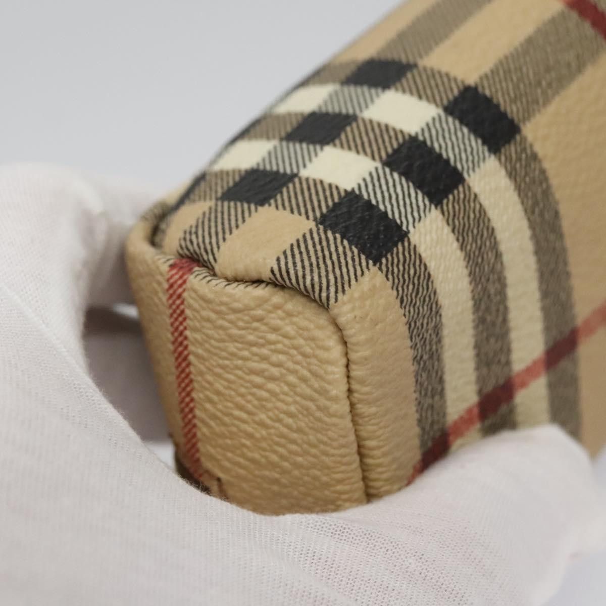 Burberry Nova Check Beige Canvas Clutch Bag (Pre-Owned) Size ONE SIZE - 7 Thumbnail