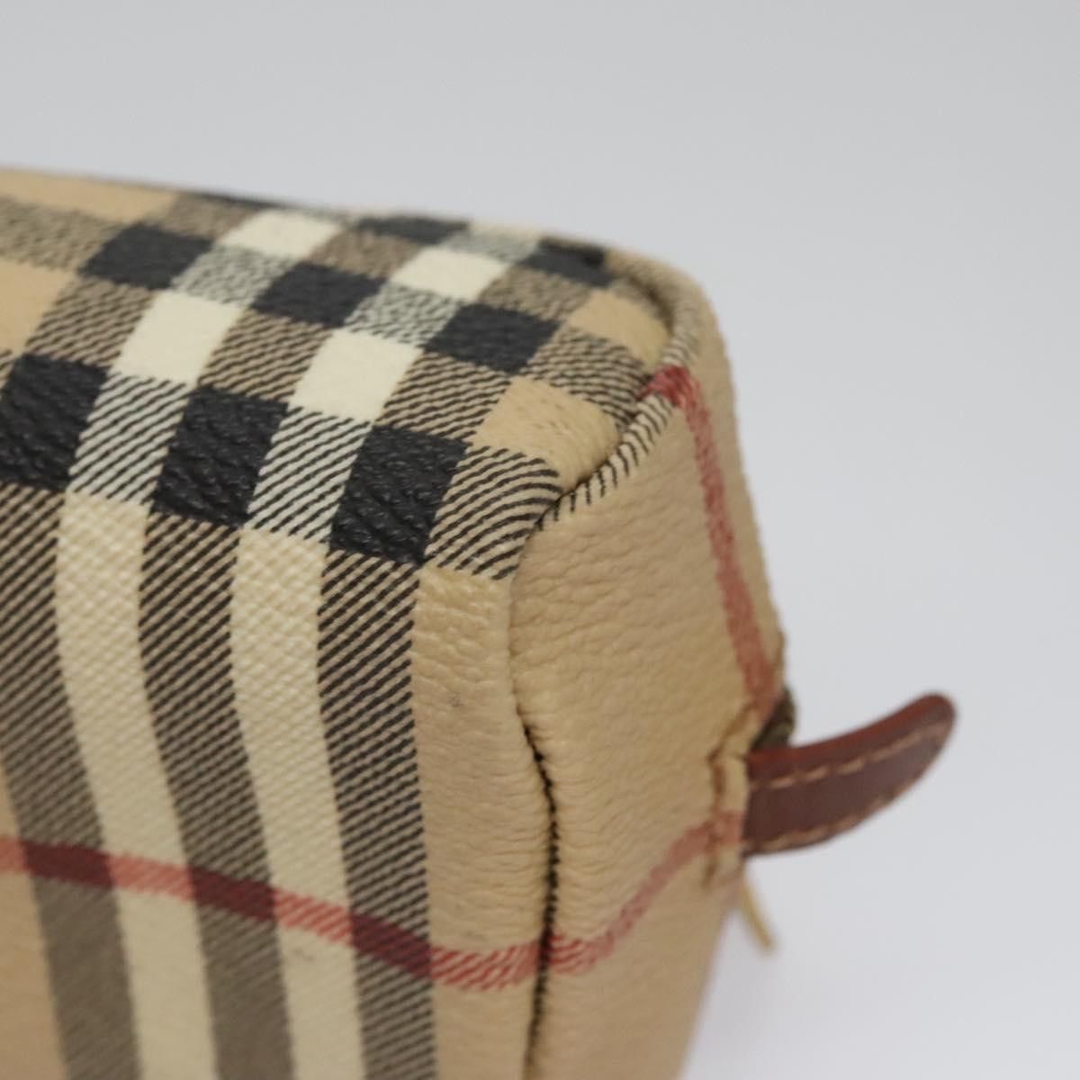 Burberry Nova Check Beige Canvas Clutch Bag (Pre-Owned) Size ONE SIZE - 8 Thumbnail