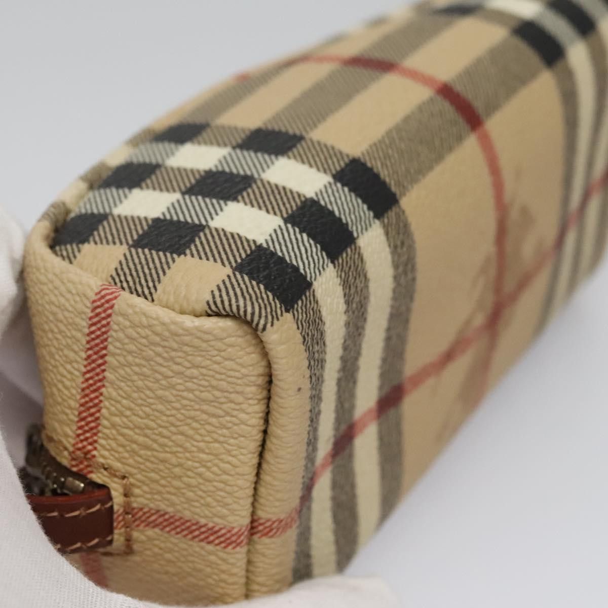 Burberry Nova Check Beige Canvas Clutch Bag (Pre-Owned) Size ONE SIZE - 5 Thumbnail