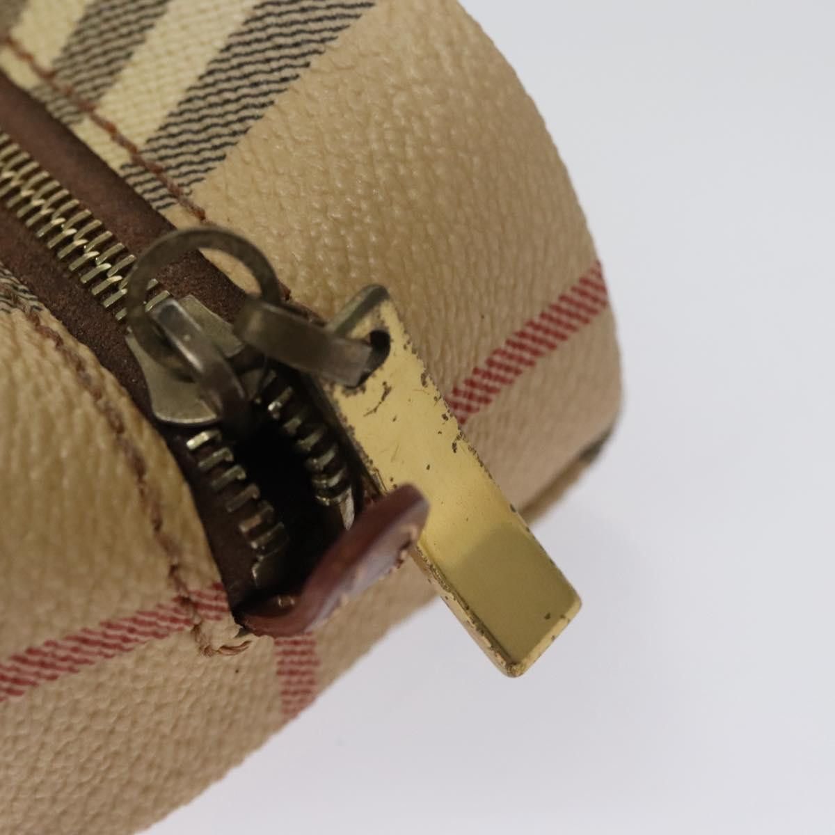 Burberry Nova Check Beige Canvas Clutch Bag (Pre-Owned) Size ONE SIZE - 9 Thumbnail