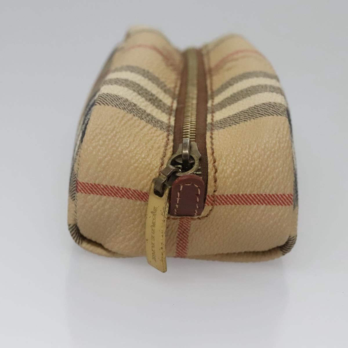 Burberry Nova Check Beige Canvas Clutch Bag (Pre-Owned) Size ONE SIZE - 4 Thumbnail