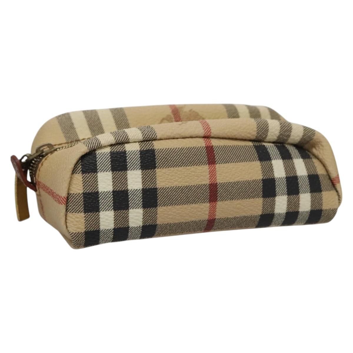Burberry Nova Check Beige Canvas Clutch Bag (Pre-Owned) Size ONE SIZE - 12 Thumbnail